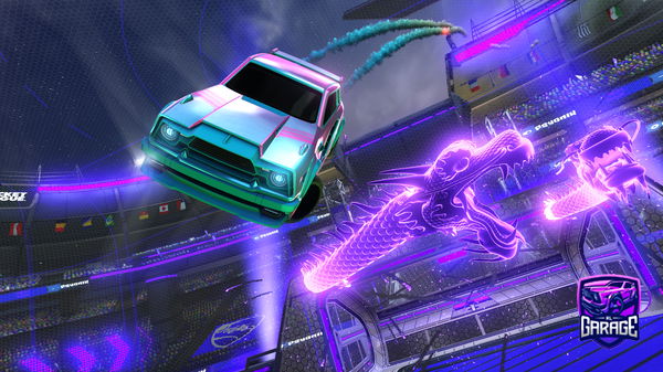 A Rocket League car design from Niftheone