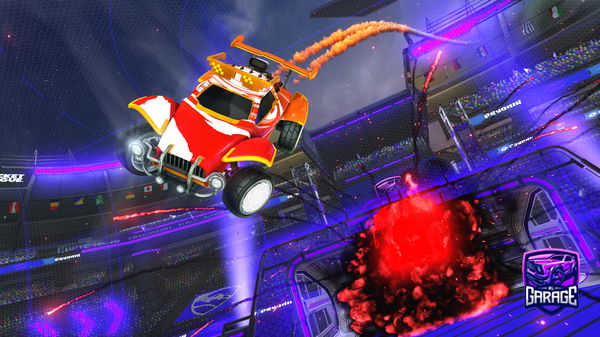 A Rocket League car design from Schmiggo