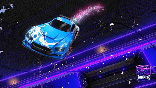 A Rocket League car design from NP07