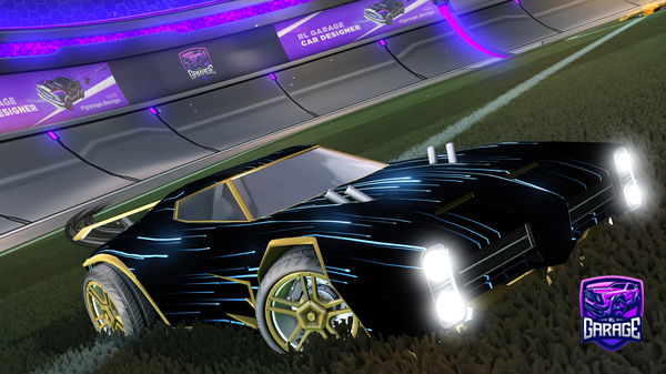 A Rocket League car design from DaddyDayot