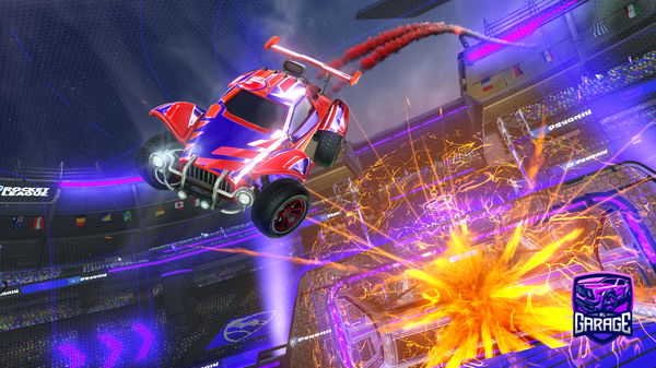 A Rocket League car design from R_2020_king