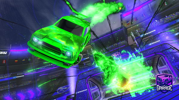 A Rocket League car design from ElecticAce