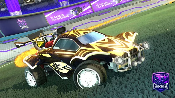 A Rocket League car design from irosario78
