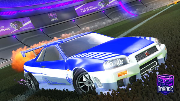A Rocket League car design from chazzers420