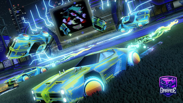 A Rocket League car design from coyotito2011