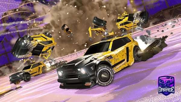 A Rocket League car design from Kugelmagnet69