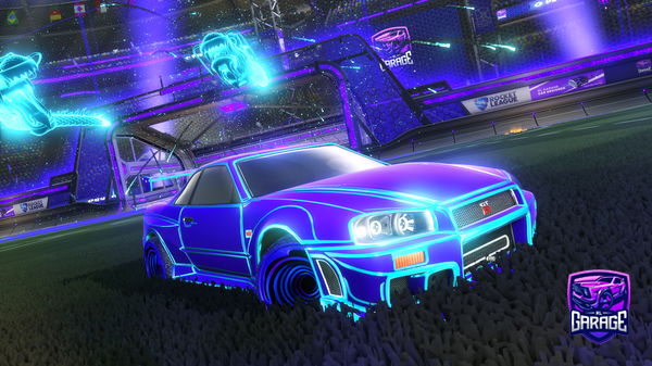 A Rocket League car design from SebzGoat