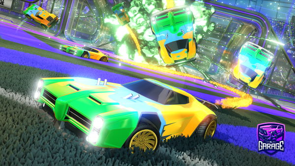 A Rocket League car design from sorasaiyan