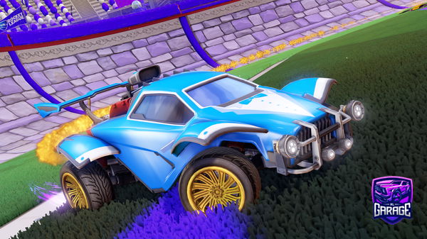 A Rocket League car design from Antonioinsano