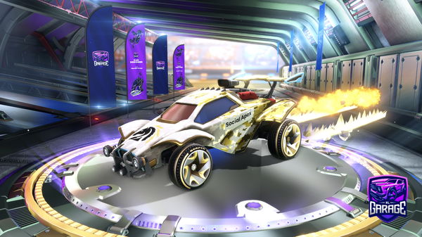 A Rocket League car design from JM906