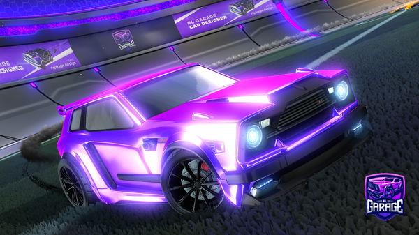 A Rocket League car design from AMI_791