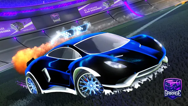 A Rocket League car design from nixusnight