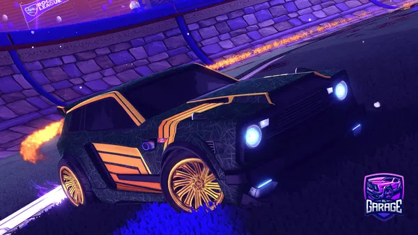 A Rocket League car design from Evound