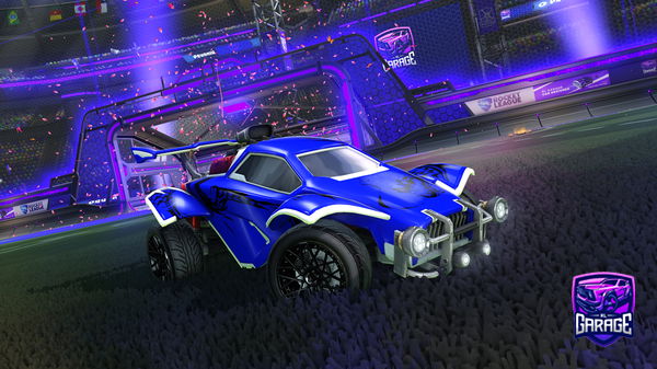 A Rocket League car design from Amiguinhoespancaxota