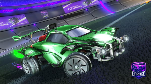 A Rocket League car design from V0O8492