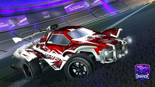 A Rocket League car design from Griffow