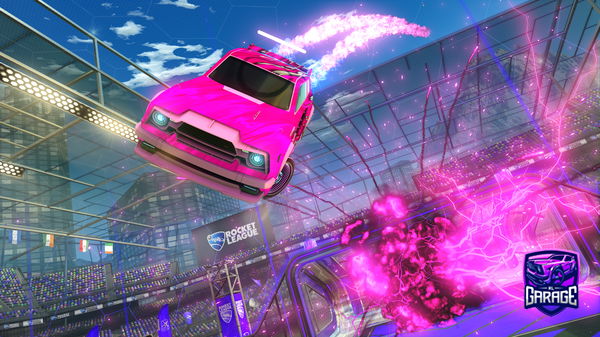 A Rocket League car design from OpaMahmoet