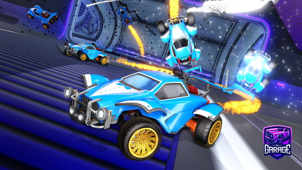 A Rocket League car design from Mysn