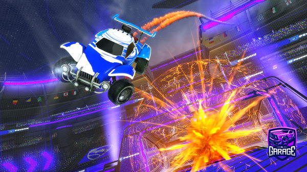 A Rocket League car design from willman10000