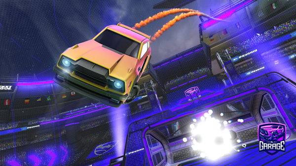 A Rocket League car design from TTVRomeo