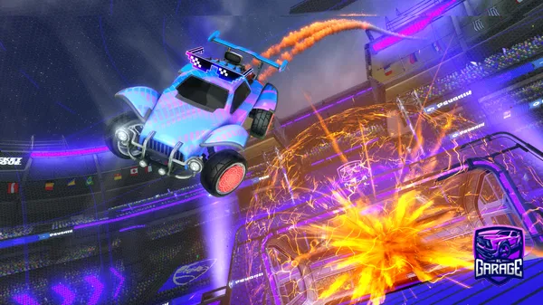 A Rocket League car design from kekzodknz