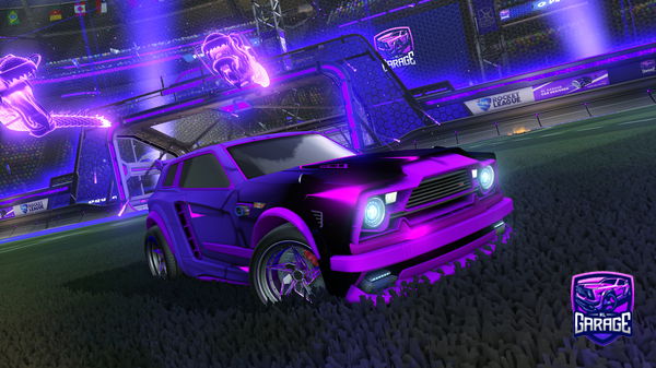 A Rocket League car design from KEF7