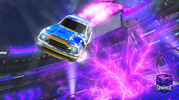 A Rocket League car design from Rotex_Blade