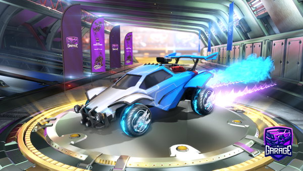 A Rocket League car design from Planillass