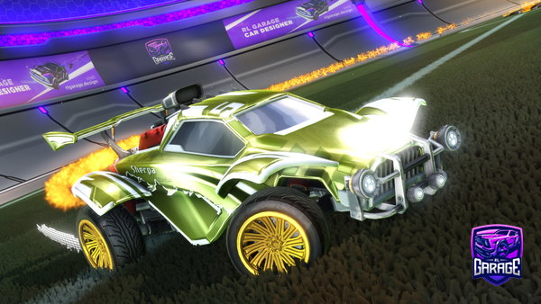 A Rocket League car design from IAMMIEL