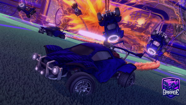 A Rocket League car design from Th_Blue_Shadow12