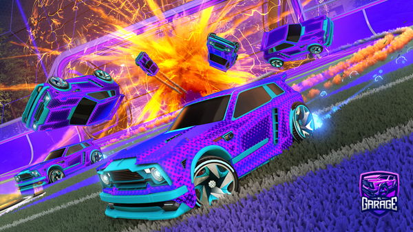 A Rocket League car design from MoritzM2012