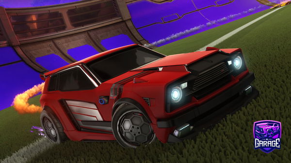 A Rocket League car design from Banholt