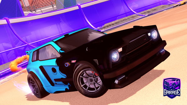 A Rocket League car design from Tapelesslime851