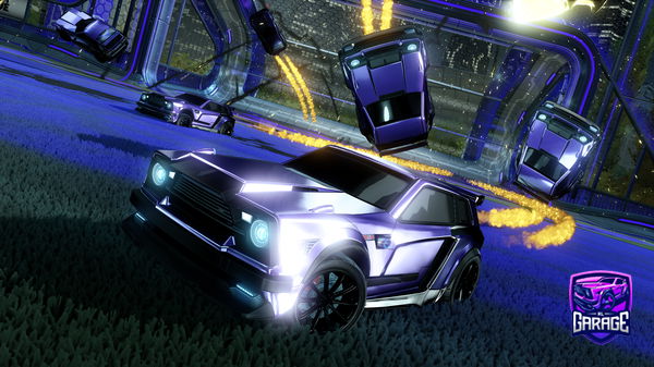 A Rocket League car design from icelemon