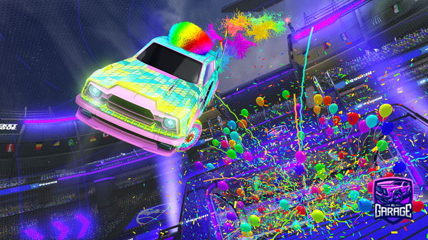 A Rocket League car design from VAZR-BK