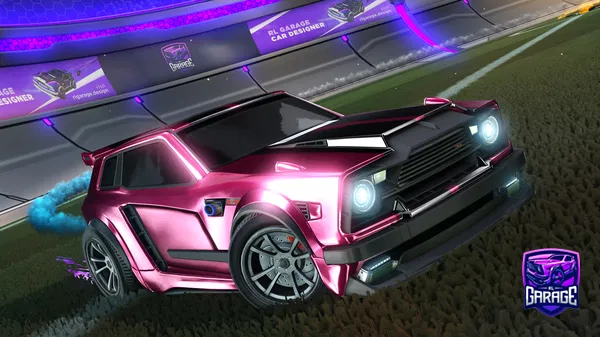 A Rocket League car design from xipp