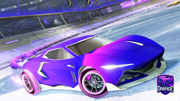 A Rocket League car design from mostlycommen