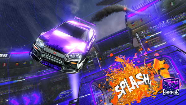 A Rocket League car design from xX_iiiipsyrk_Xx