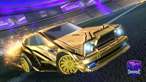 A Rocket League car design from MrTeaRl