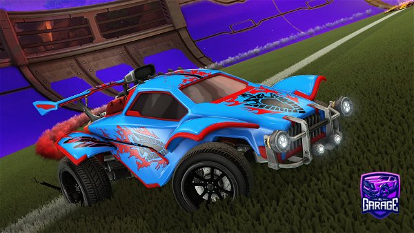 A Rocket League car design from ITzz_HxNRY