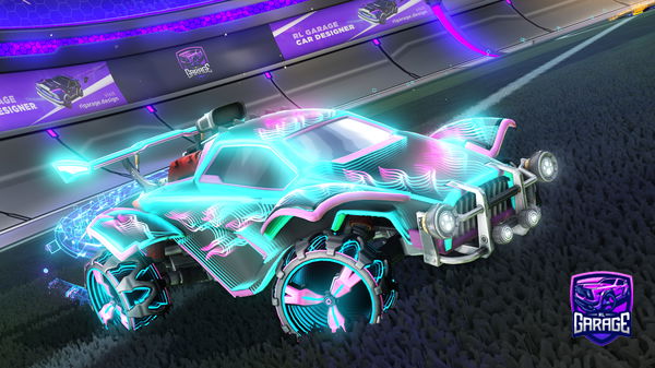 A Rocket League car design from mm5mm5454