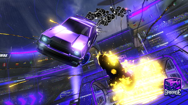A Rocket League car design from Fify