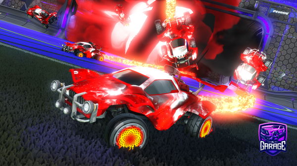 A Rocket League car design from Cool4life