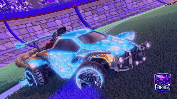 A Rocket League car design from PPALEX