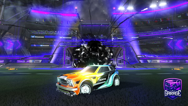A Rocket League car design from reecep07