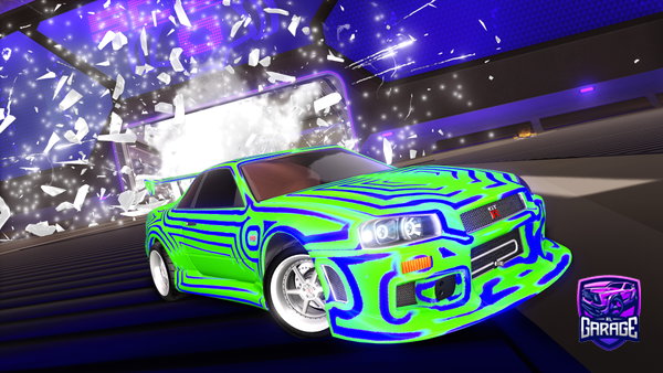 A Rocket League car design from OldMateHuggo