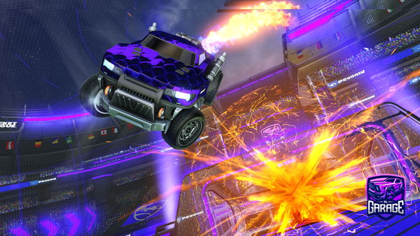 A Rocket League car design from nrgamer