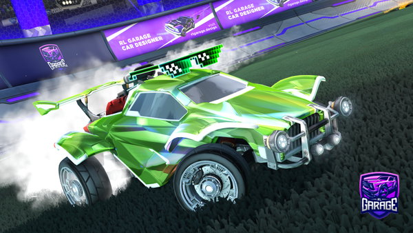 A Rocket League car design from Dexinot