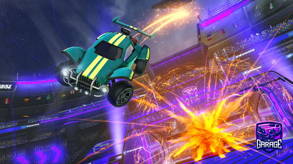 A Rocket League car design from sl0thkingx