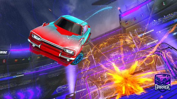 A Rocket League car design from jrolles